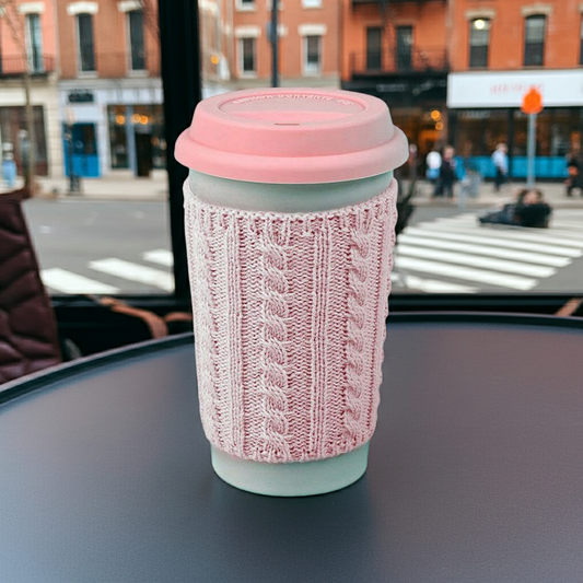 Cană ceramică cu capac din silicon - 520ml